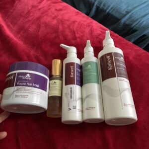 Masque capillaire violet de Karseell