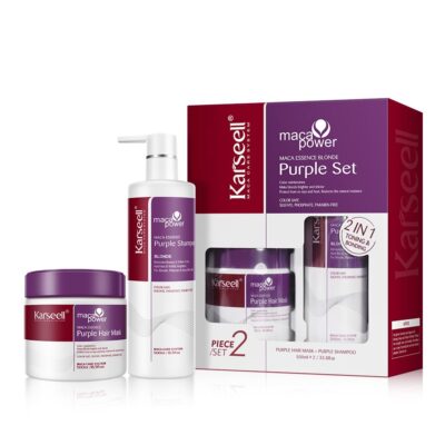 Karseell Purple Hair Mask + Purple Shampoo Set
