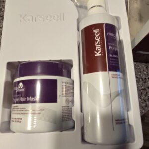 Karseell Purple Hair Mask + Purple Shampoo Set
