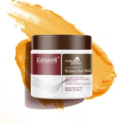 Karseell Color Depositing Brown Hair Mask - Traitement de dépôt de couleur pour cheveux bruns Product shot