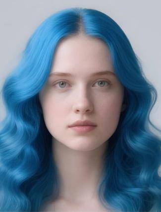Capelli blu