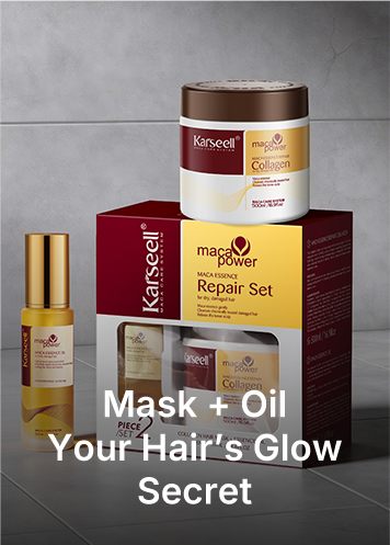 maschera per capelli al collagene e olio di argan di karseell